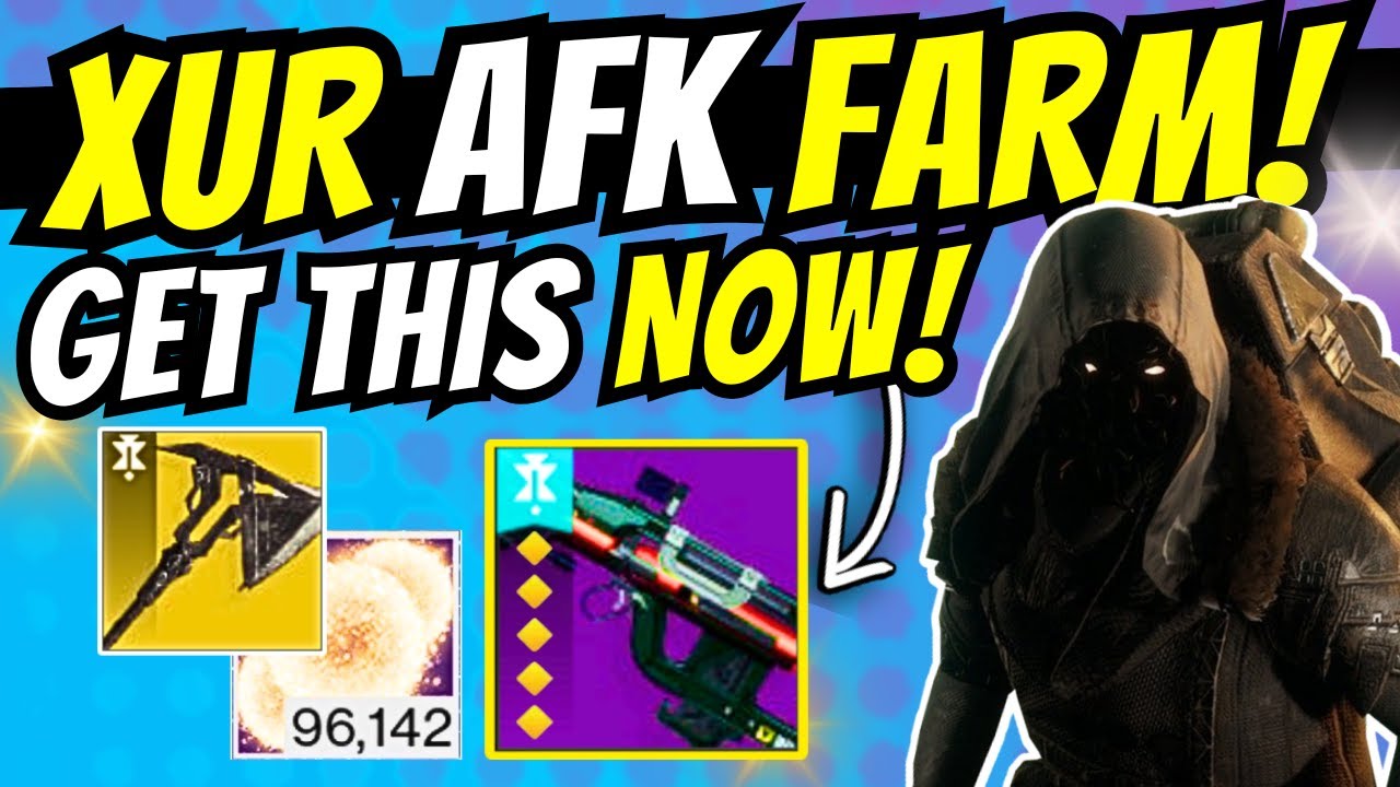 XUR IS AFK FARMING! Rare GOD ROLL SALE, Amazing MINT Retrograde Cheese & TRIALS Destiny 2 Jan 16,