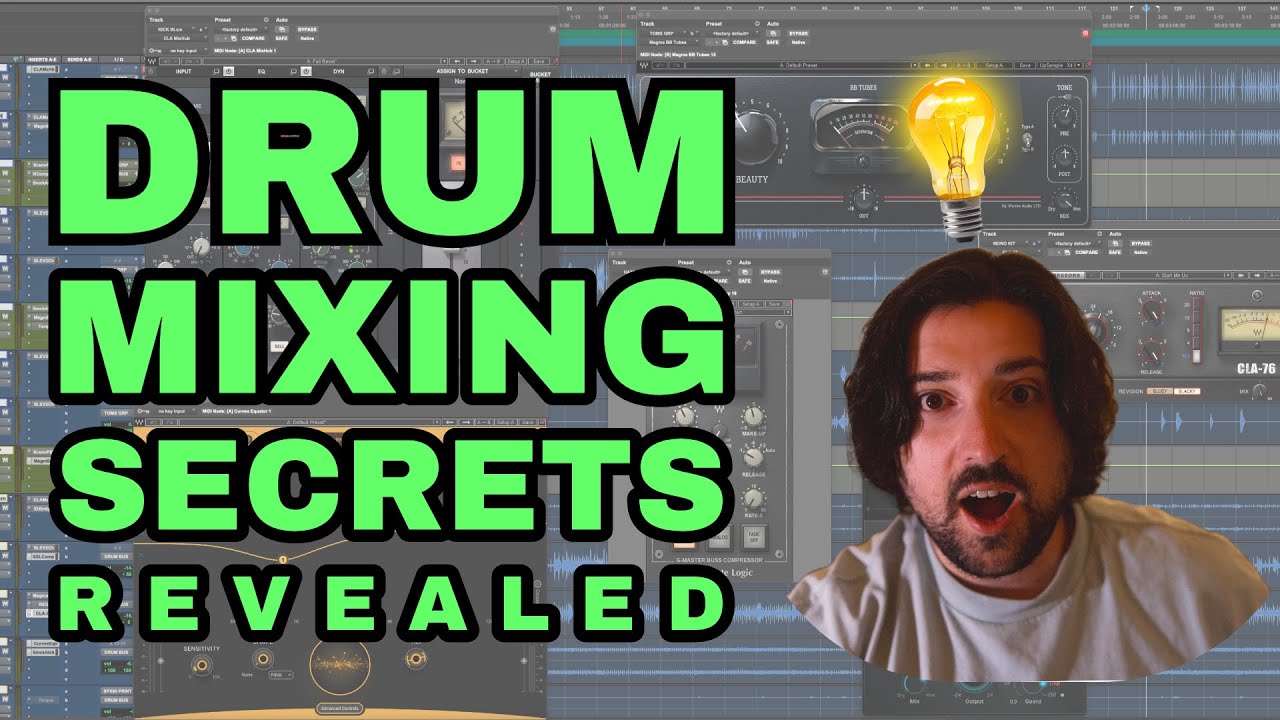 Mixing Drums with Waves Plugins: Secrets REVEALED