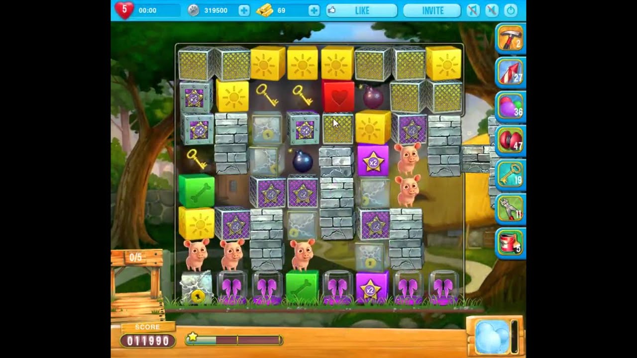Pet Rescue Saga Level 1297 - NO BOOSTERS