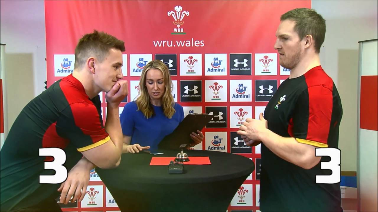 5 Second Challenge: Jonathan Davies v Gethin Jenkins | WRU TV