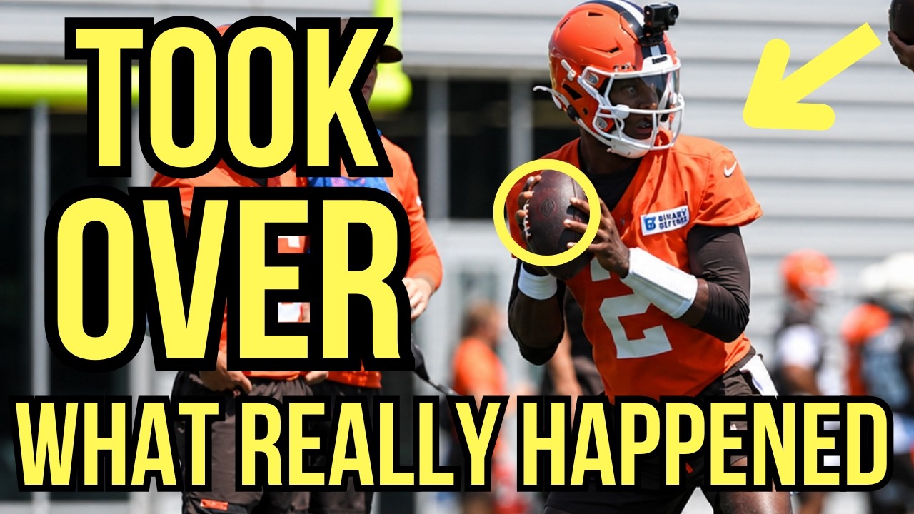 Shedeur Sanders ДОМИНИРОВАЛ на тренировке Cleveland Browns и Deshaun Watson