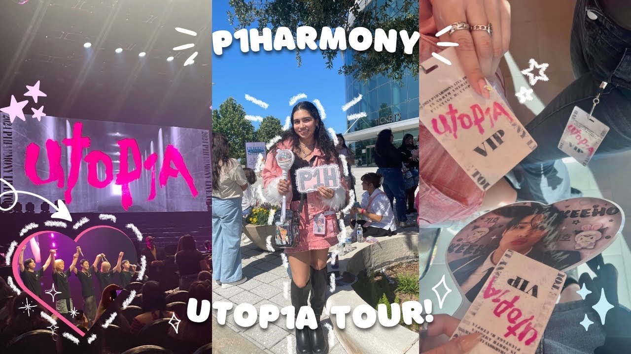 P1harmony in houston vlog | piwon cupsleeve event, hanging with friends + vip!