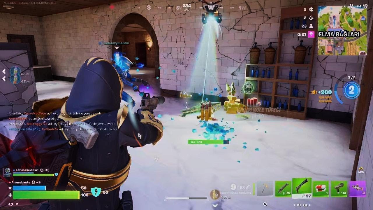 Fortnitetta Burak67 ile blitz ROYALE oynadım.