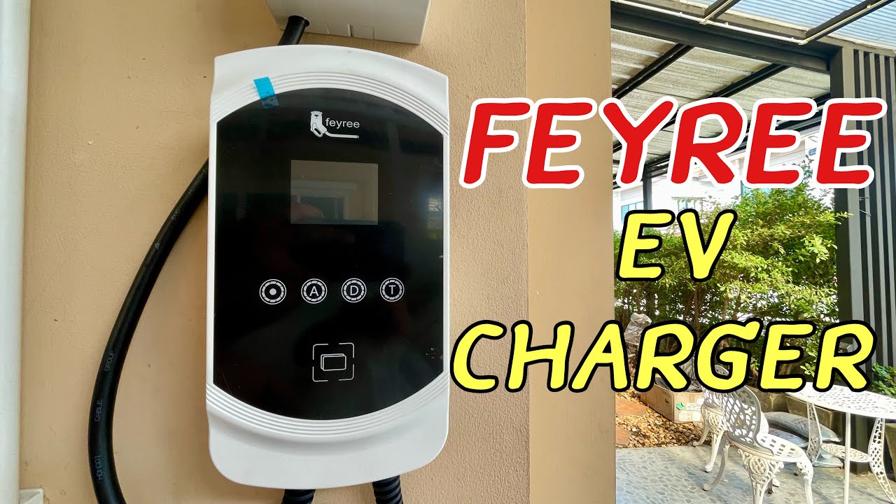 รถไฟฟ้านั้นโก้จริงๆ Unbox Wall Charge Feyree และติดตั้งกับวงจรที่2 รอแค่รถมาชาร์จแค่นั้นแหละ😁