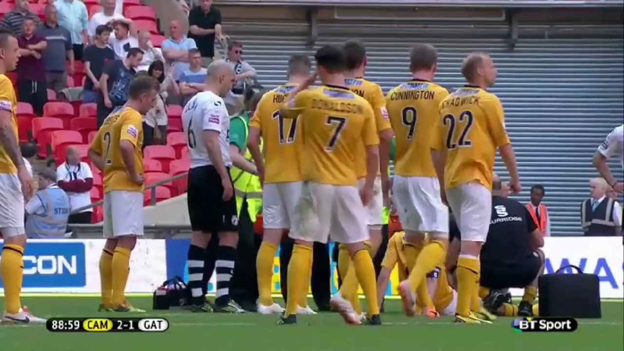 Cambridge United vs Gateshead - Conference Playoff Final 18th May 2014