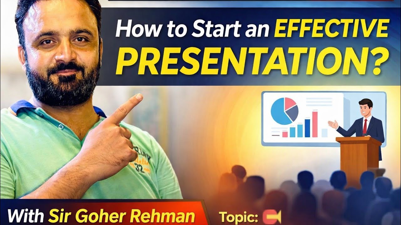 How to Start an Effective Presentation? | Presentation Skills for Beginners & Advanced Level| Part:2