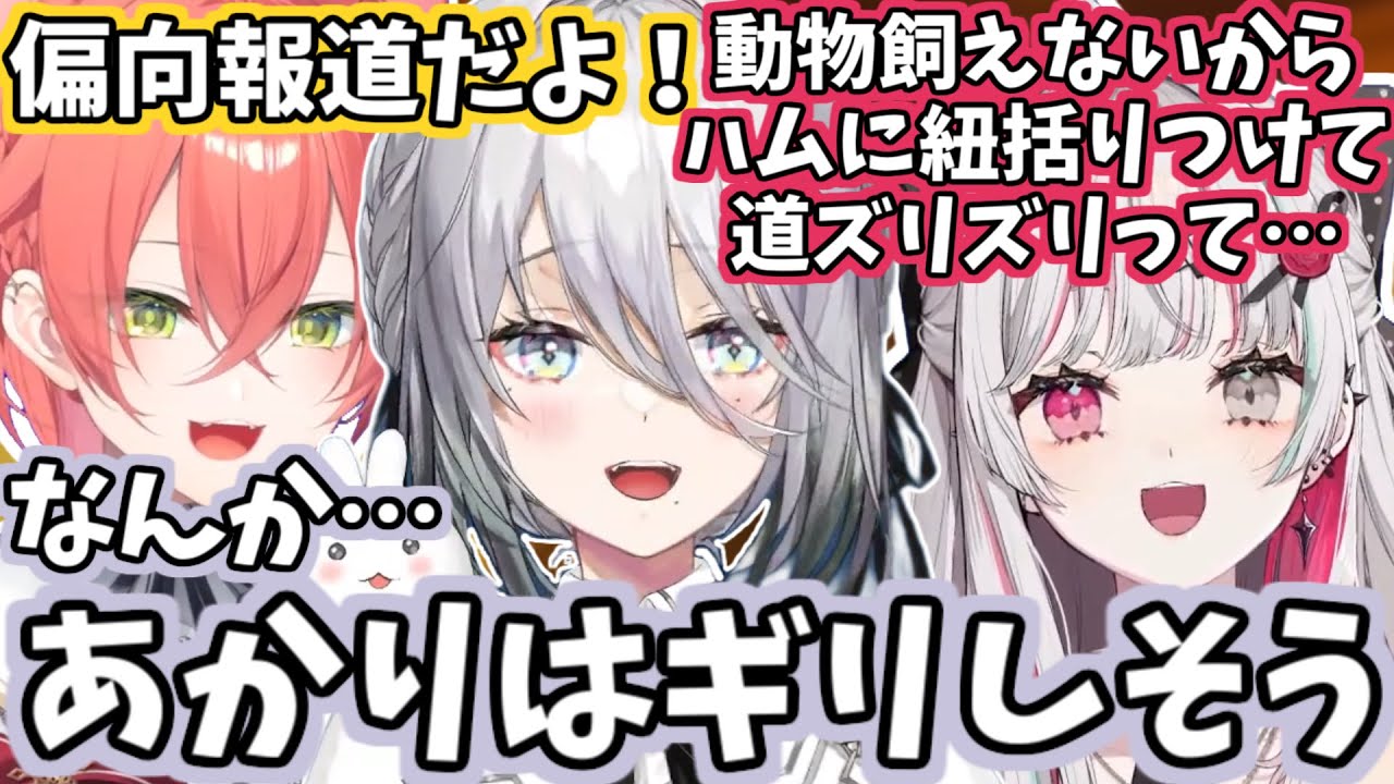 【がぶっくコラボ】あかぴゃに対するイメージがぶっ飛んでいるソフィア・ヴァレンタイン【切り抜き/にじさんじ/石神のぞみ/獅子堂あかり/倉持めると/ソフィア・ヴァレンタイン】