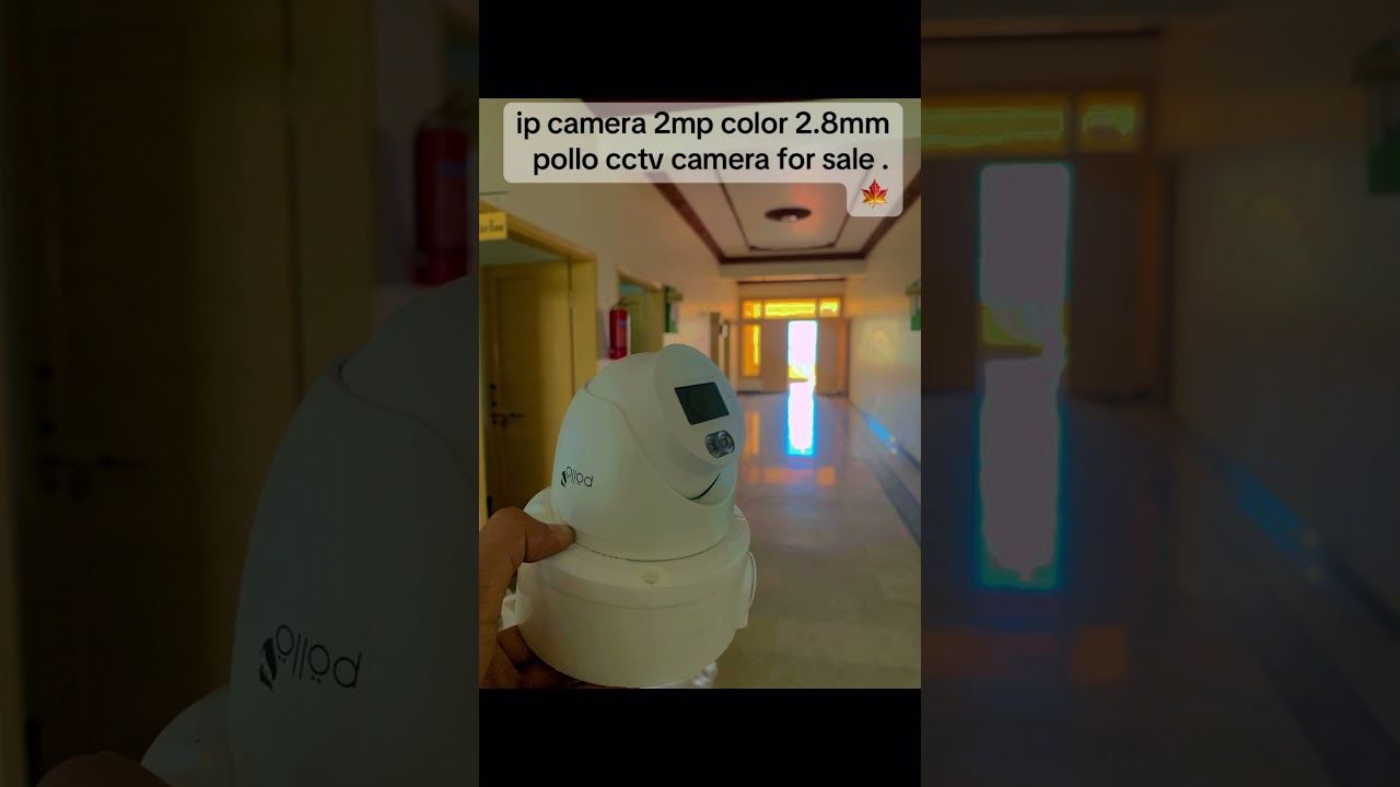 #view #viralvideo #viralshort #ip camera color 2mp 2.8mm CCTV camera pollo