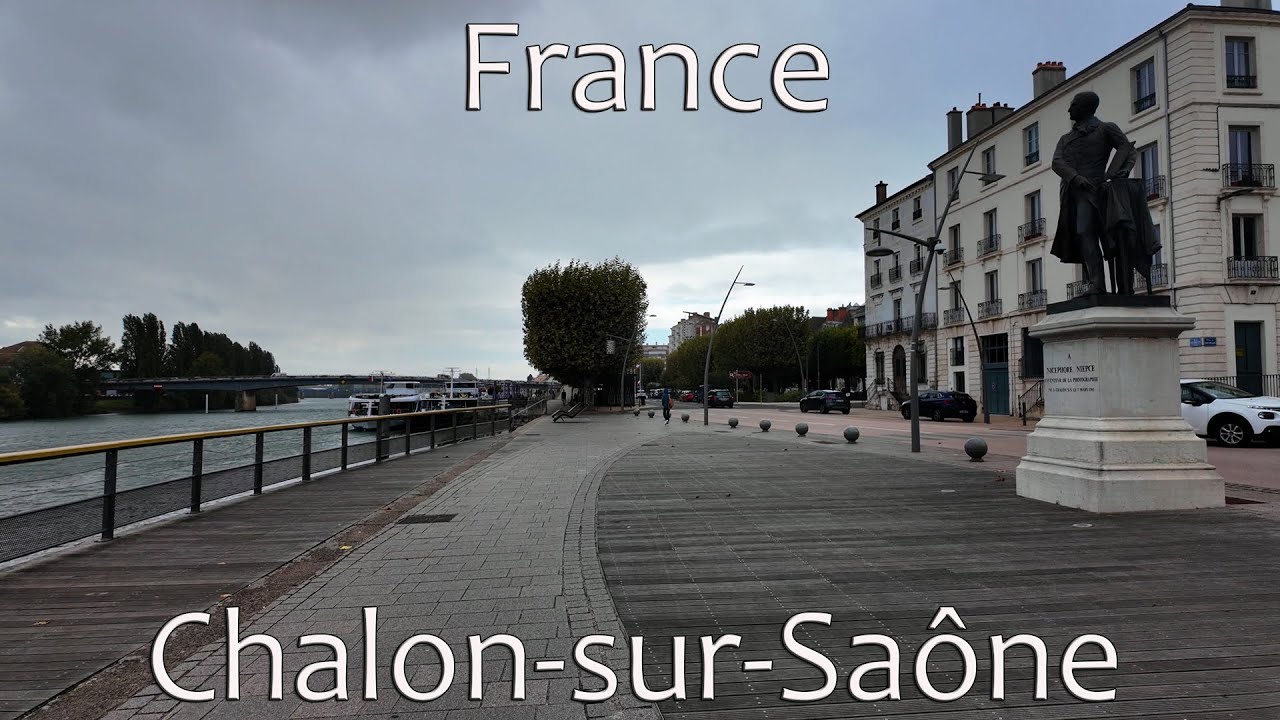 Chalon-sur-Saône, France. October 2024. Chalon-sur-Saône, Franta.  Octombrie 2024.