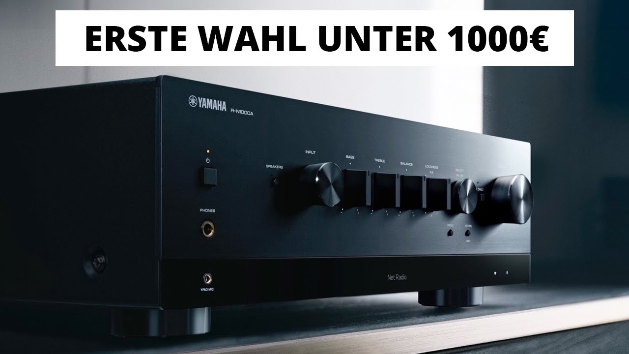 Smarter HiFi Stereo Verstärker für den ambitionierten Einsteiger! - Yamaha R-N800A