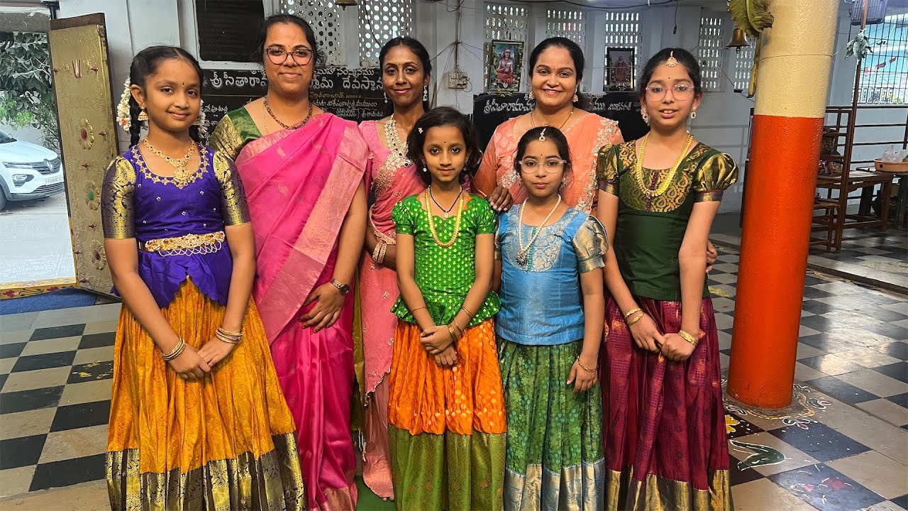 Smt. Srilatha Vasudevan Students at Sri Thyagaraja Swamy Aaradhana 179th Utsavam