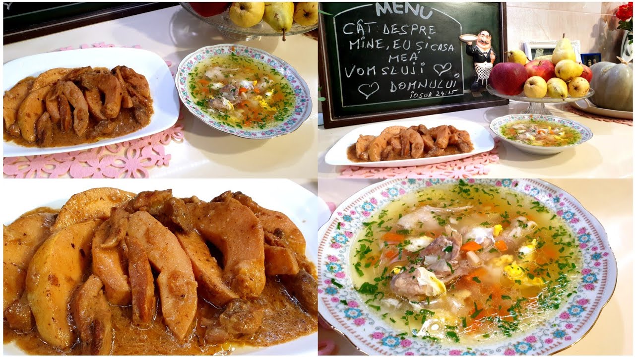 Meniu de Toamnă de la Bunica, Mâncare de Gutui și Ciorba delicioasă ❤️🇷🇴