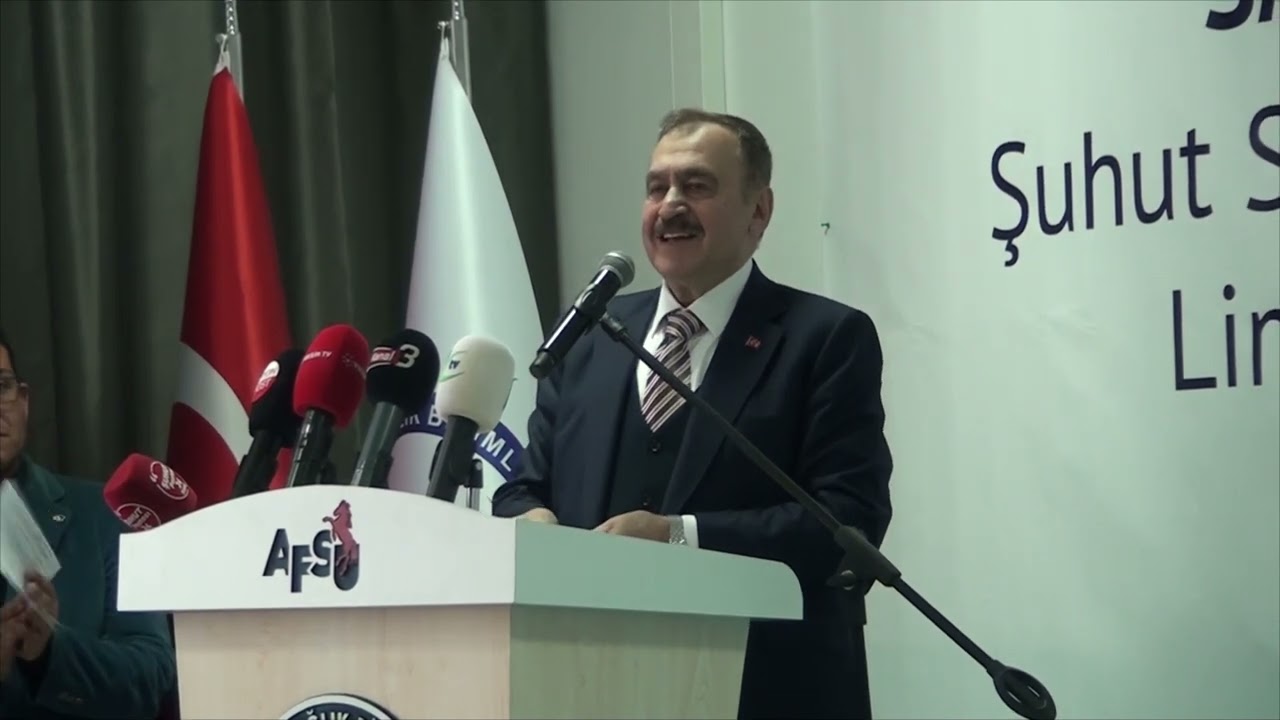 Şuhut Sağlık Hizmetleri MYO Limak Eğitim Binası Açılış Töreni (20 Aralık 2022)