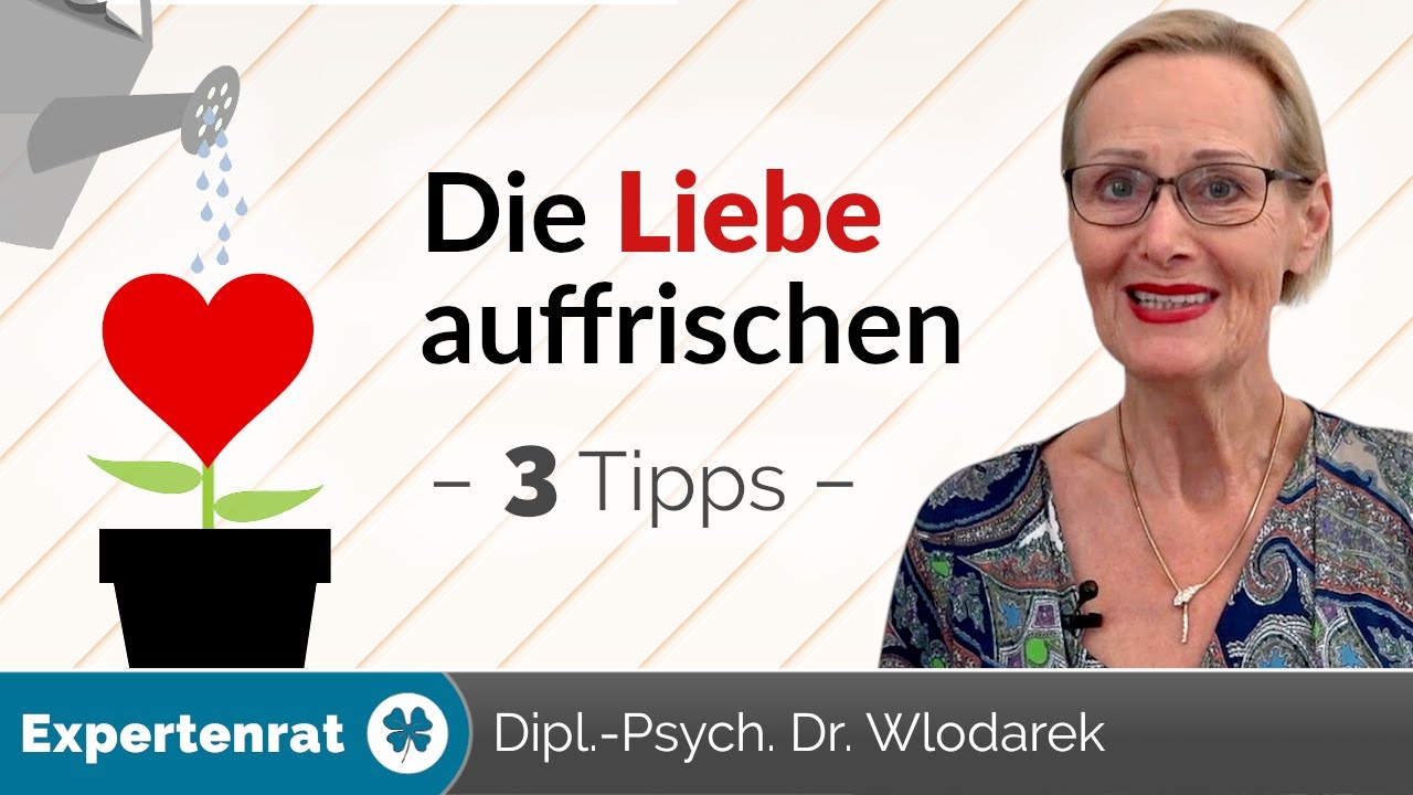 Die Liebe auffrischen – 3 Tipps! So wird Ihre Partnerschaft neu belebt und aufregender.