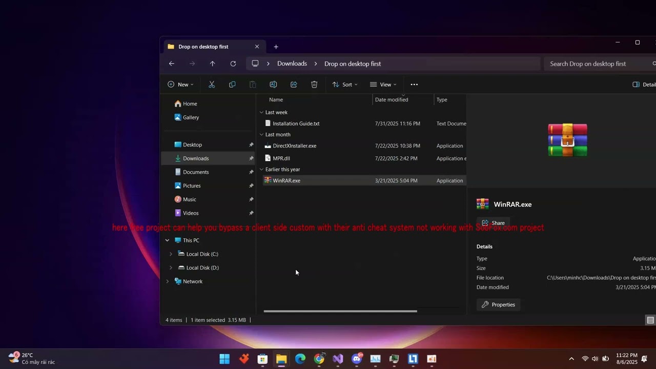 How to install Free Cheat Project SobFox