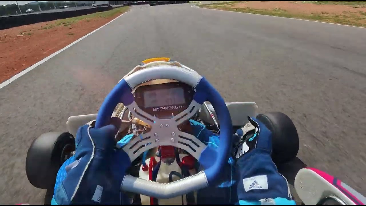 Practice @ SFI with a KZ shifter kart