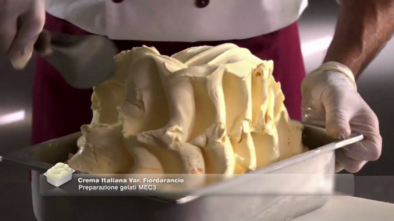 Crema Italiana Variegato Fior d' Arancio Mec3 prodotti per gelato