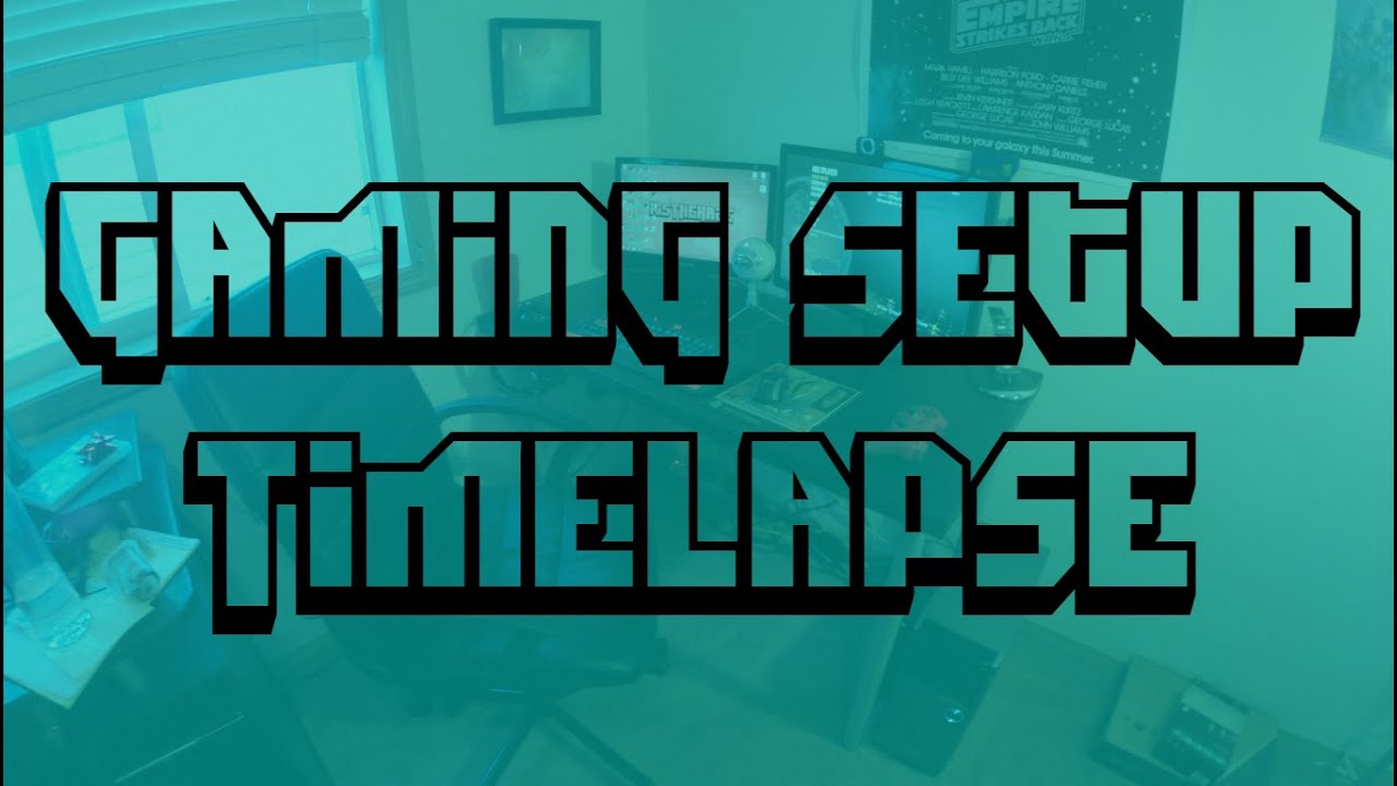 Gaming Setup Timelapse!