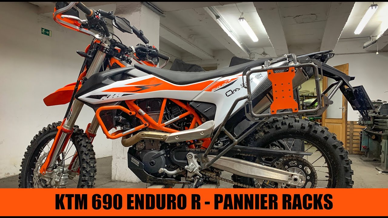 KTM 690 ENDURO R - PANNIER RACKS 2.0 INSTALLATION VIDEO