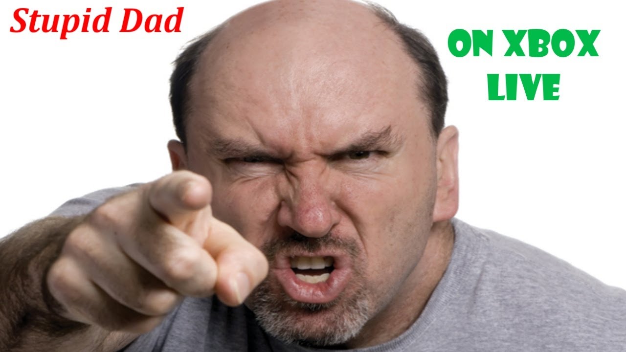 DAD TROLLED ON XBOX LIVE!!!