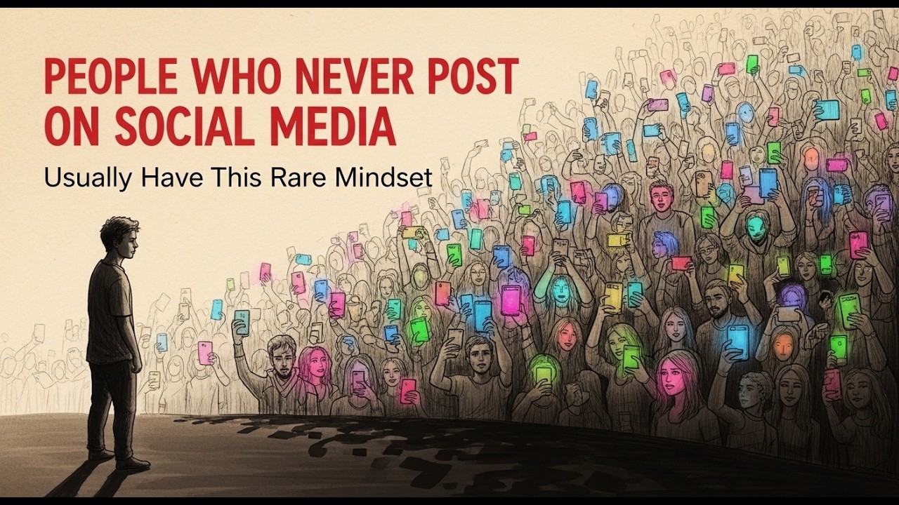 People Who Never Post on Social Media Usually Have This Rare Mindset
