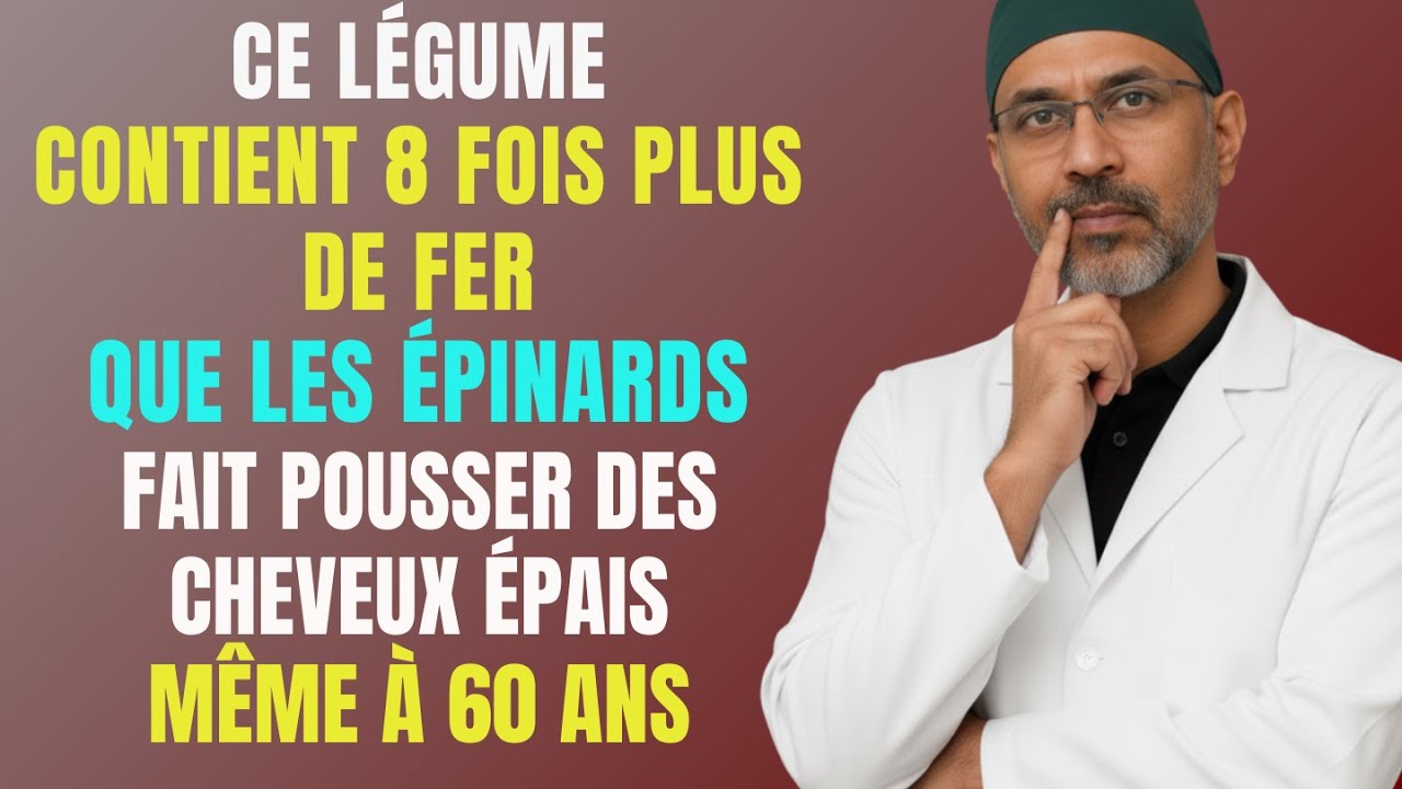 Cheveux épais rapidement ! Ce légume stimule la pousse et stoppe la chute