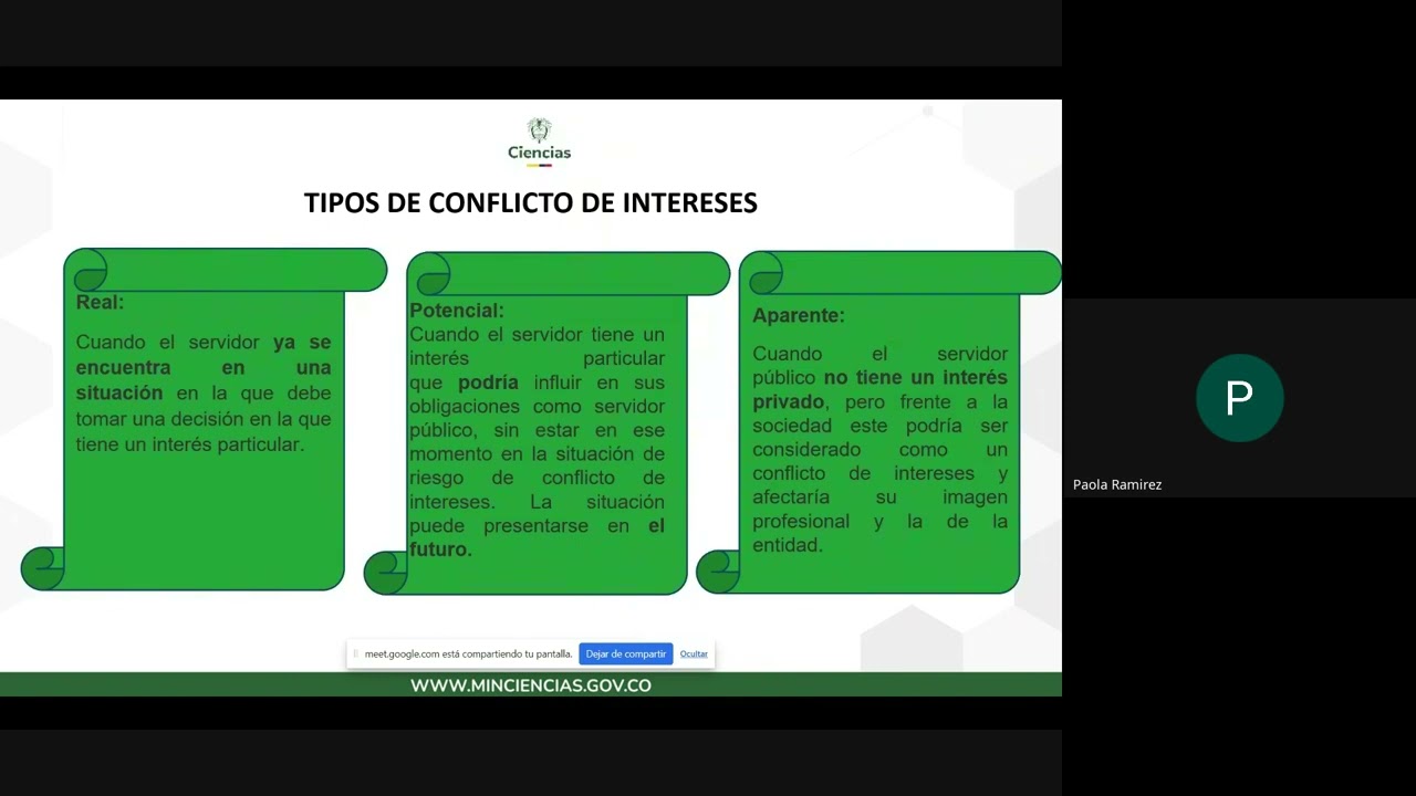 Conflicto de Inter&eacute;s 2026