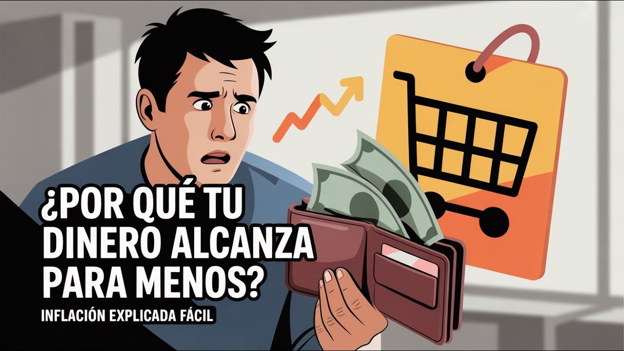¿Qué es la INFLACIÓN y por qué cada año tu dinero alcanza para menos? 💸