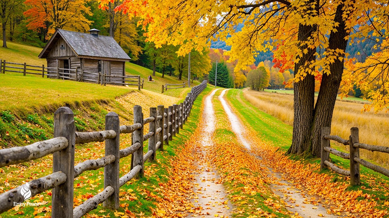 Enjoy Peace 🍁 Autumn Melodies for Stress Relief & Healing