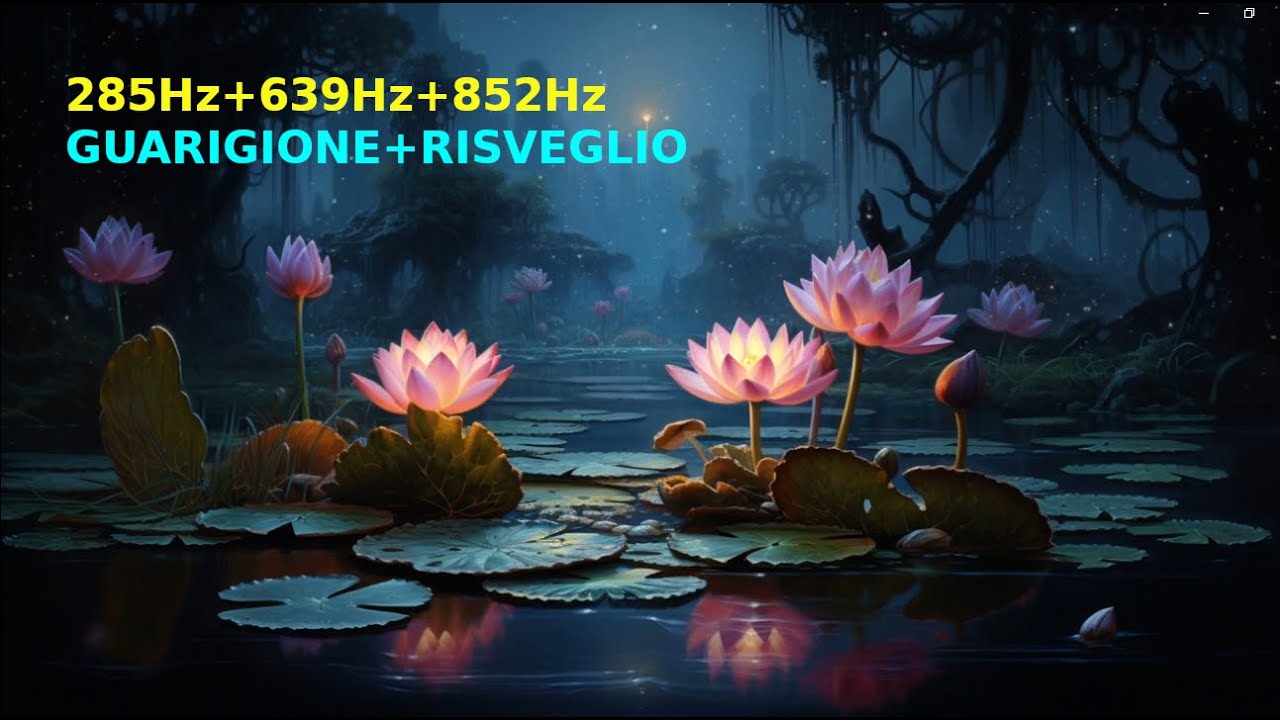Frequenze  Potenti per Guarigione e Risveglio Spirituale| 285Hz + 639Hz + 852Hz+Messaggi Subliminali