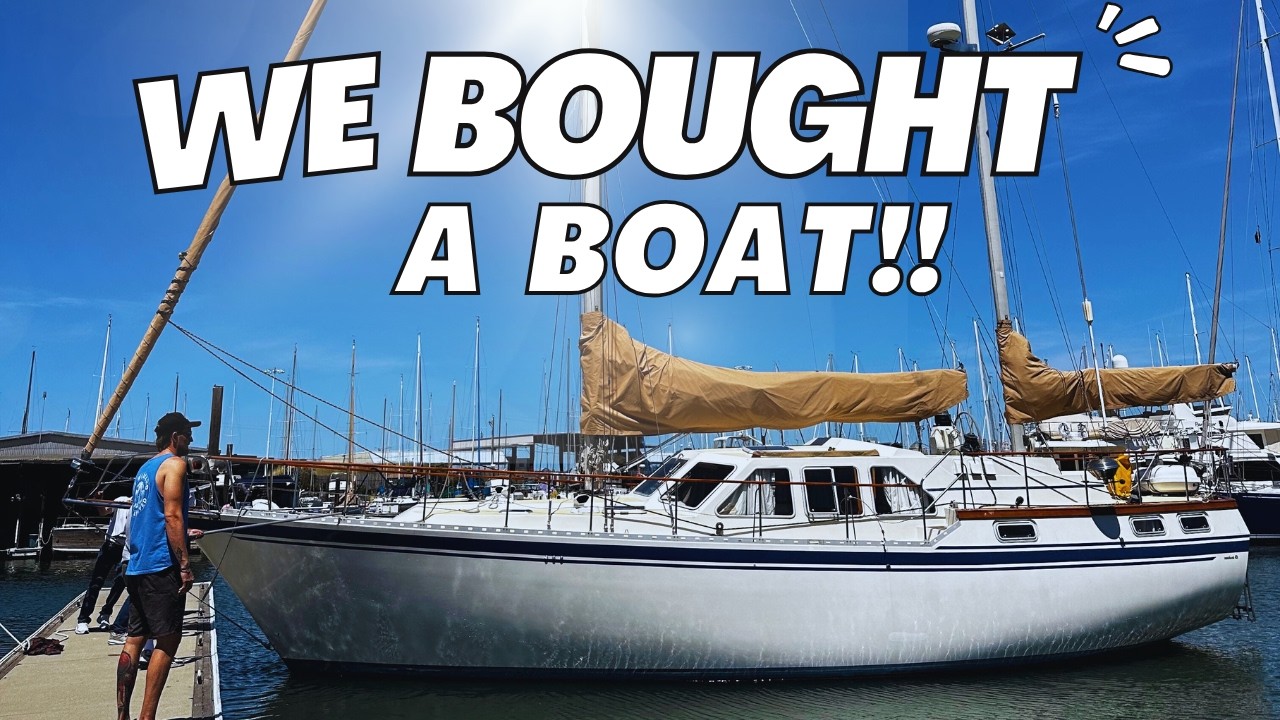 Sailing 1- The Adventure Begins, Refitting our just Purchased 1984 Nauticat 43 Ketch Rigged Sailboat