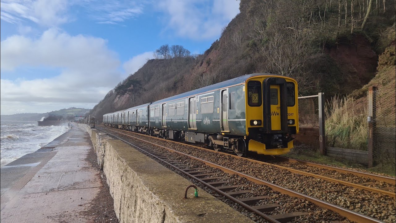 Trains & Tones at the Teignmouth Sea Wall (04/02/2026)