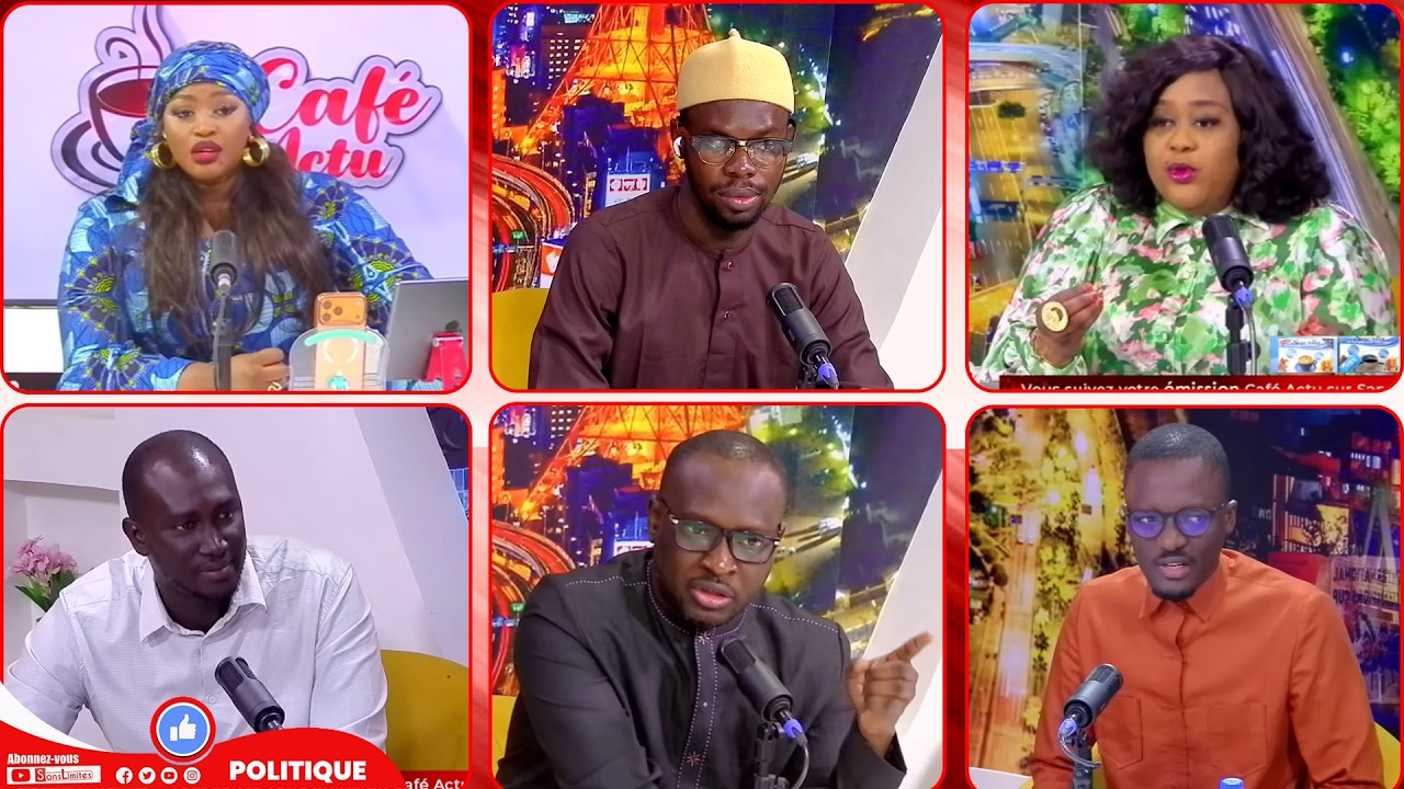 Matinale Caf&eacute; Actu avec Mamy Samb, Nabou Cor et l'&eacute;quipe du LUNDI 23 MARS 2026