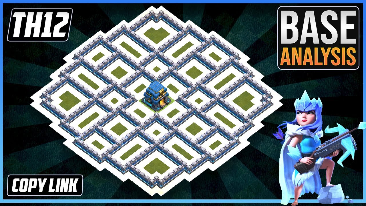 THE NEW BEAST TH12 HYBRID/TROPHY Base 2025!! COC TownHall12 Trophy Base Design &ndash; Clash of Clans