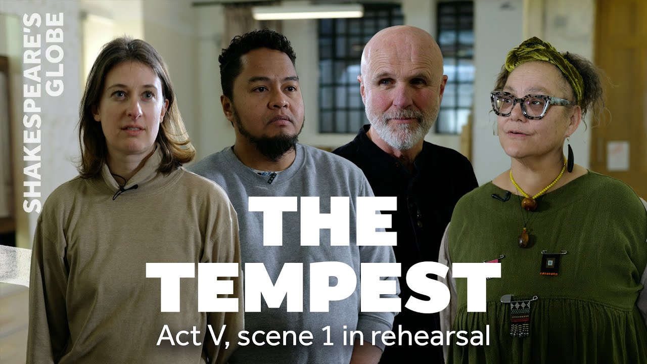 The Tempest in rehearsal | Act V scene 1 | The Tempest (2026) | Sam Wanamaker Playhouse Season 25/26