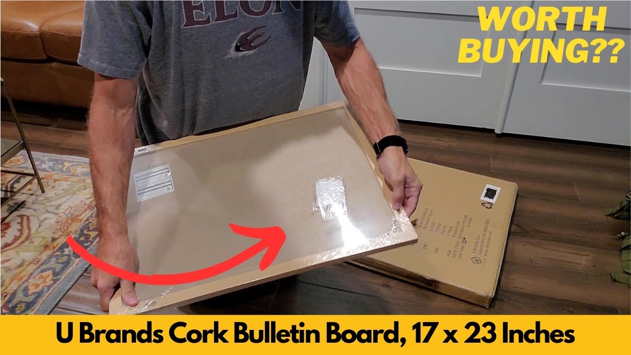U Brands Cork Bulletin Board, 17 x 23 Inches | Worth Buying?