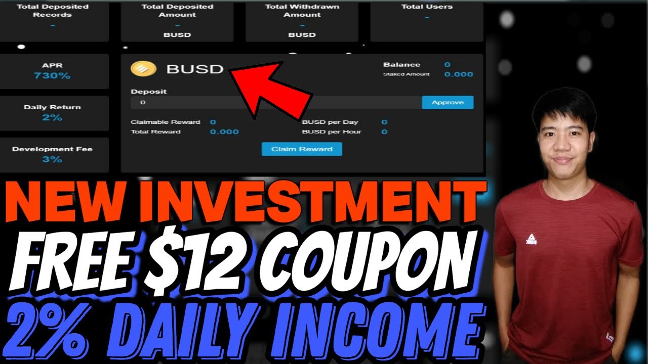 YIELD ROBOT - FREE $12 COUPON NA PWEDE NA MAGAMIT PANG EARN | NEW INVESTMENT PROJECT