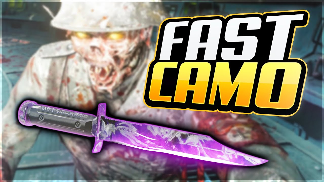 Cold War Zombies: HOW TO UNLOCK CAMOS FAST! (Die Maschine)