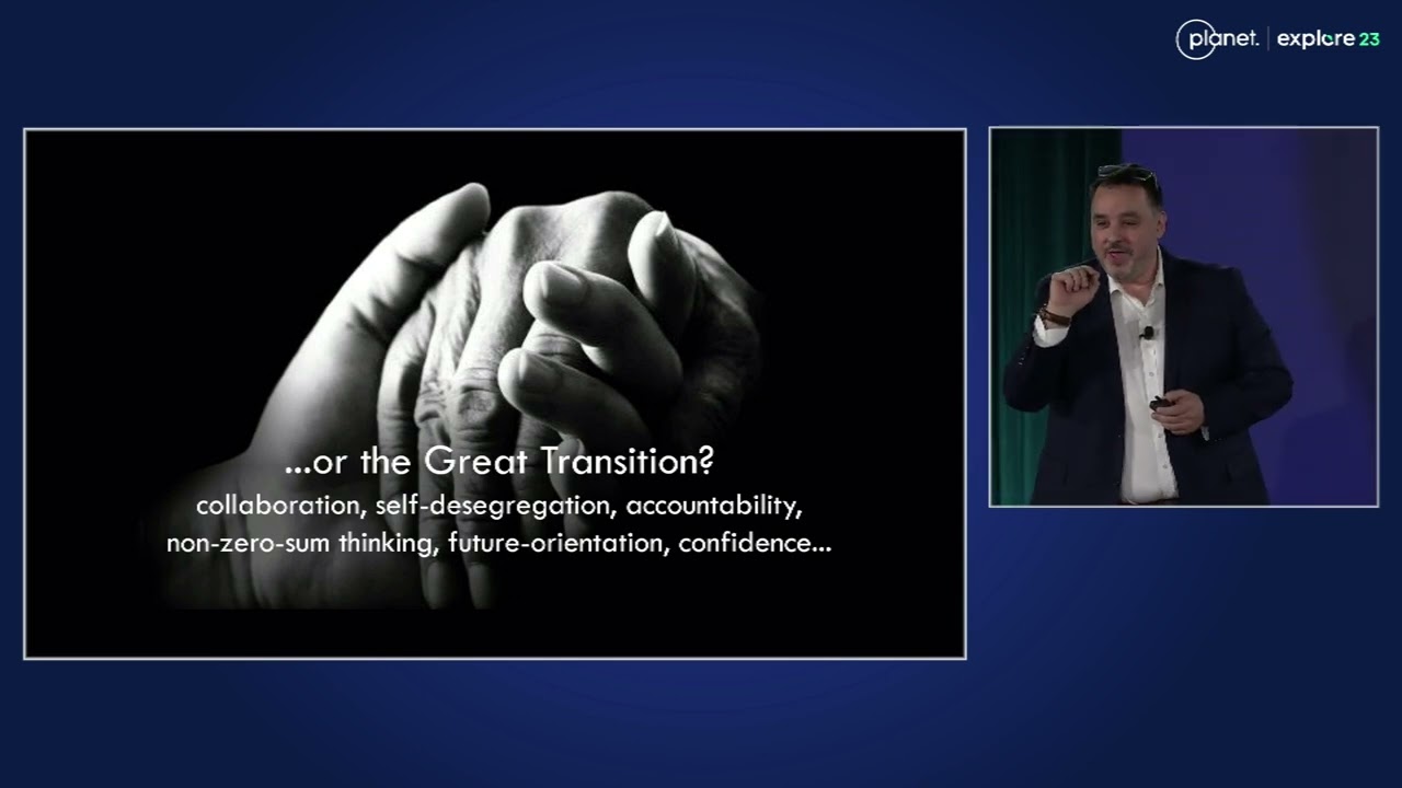 Explore 2023: Andrew Zolli Keynote and Discussion with Christiana Figueres and Dr. Enric Sala