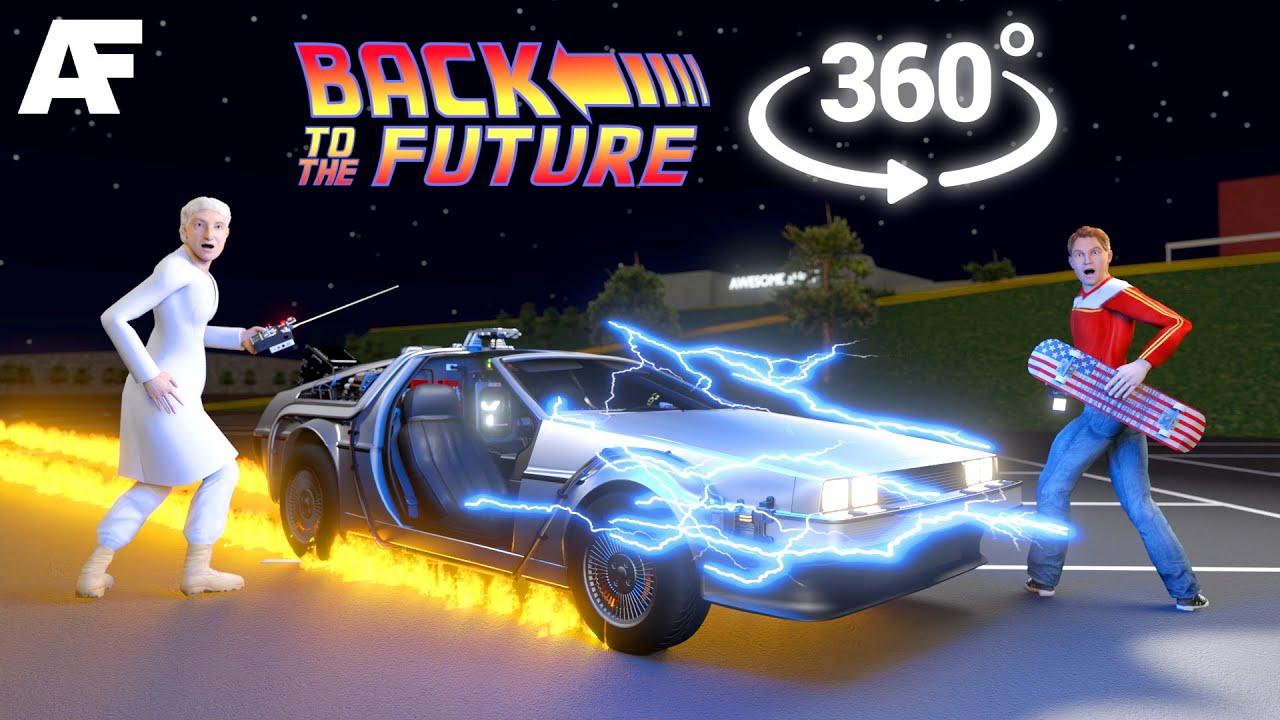 Назад в будущее на 360° (4 минуты в роли Marty McFly)