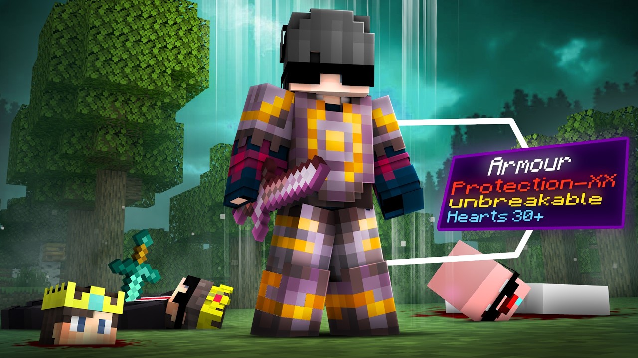 I Obtained The Minecraft's Strongest Armor..