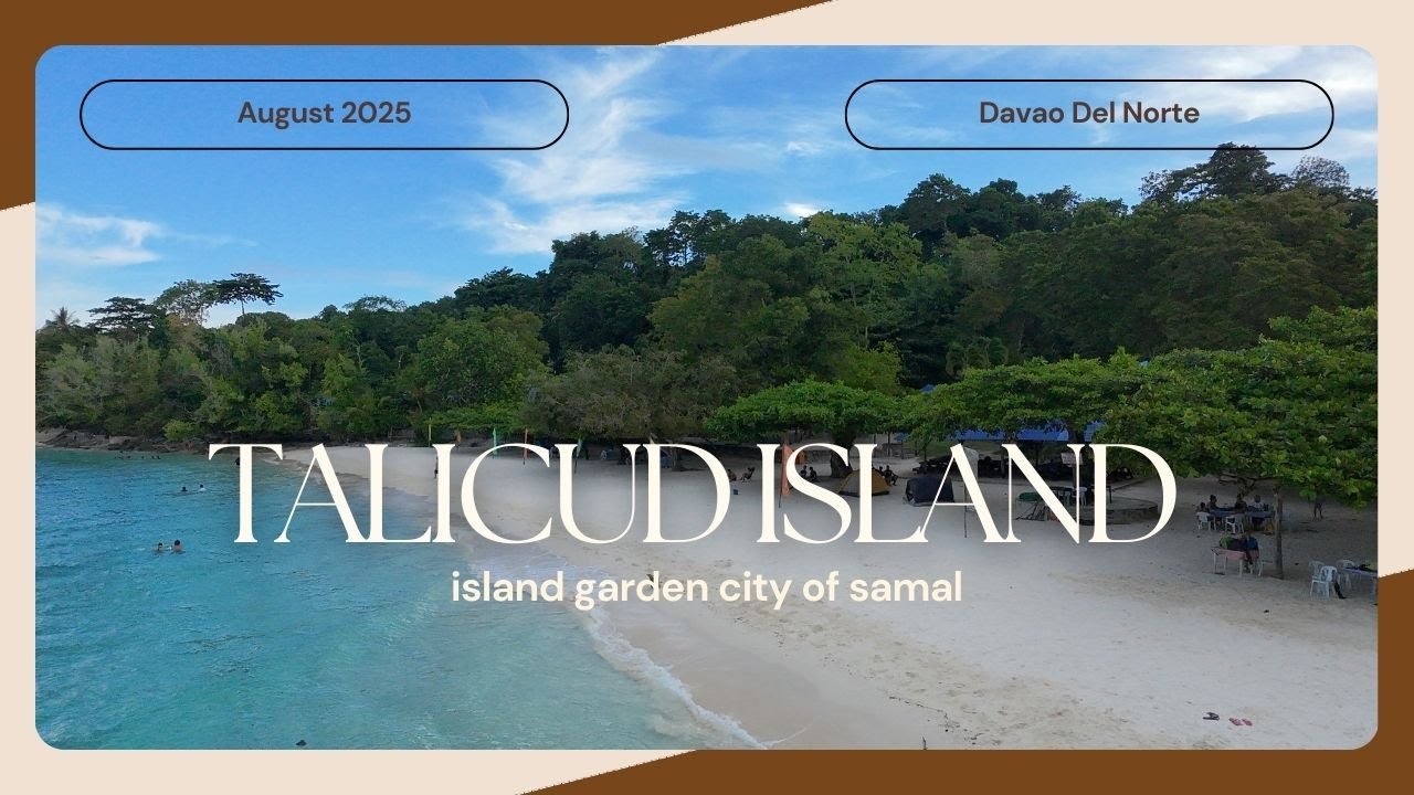 Talicud Island Drone Tour / Hidden Paradise of Davao Del Norte