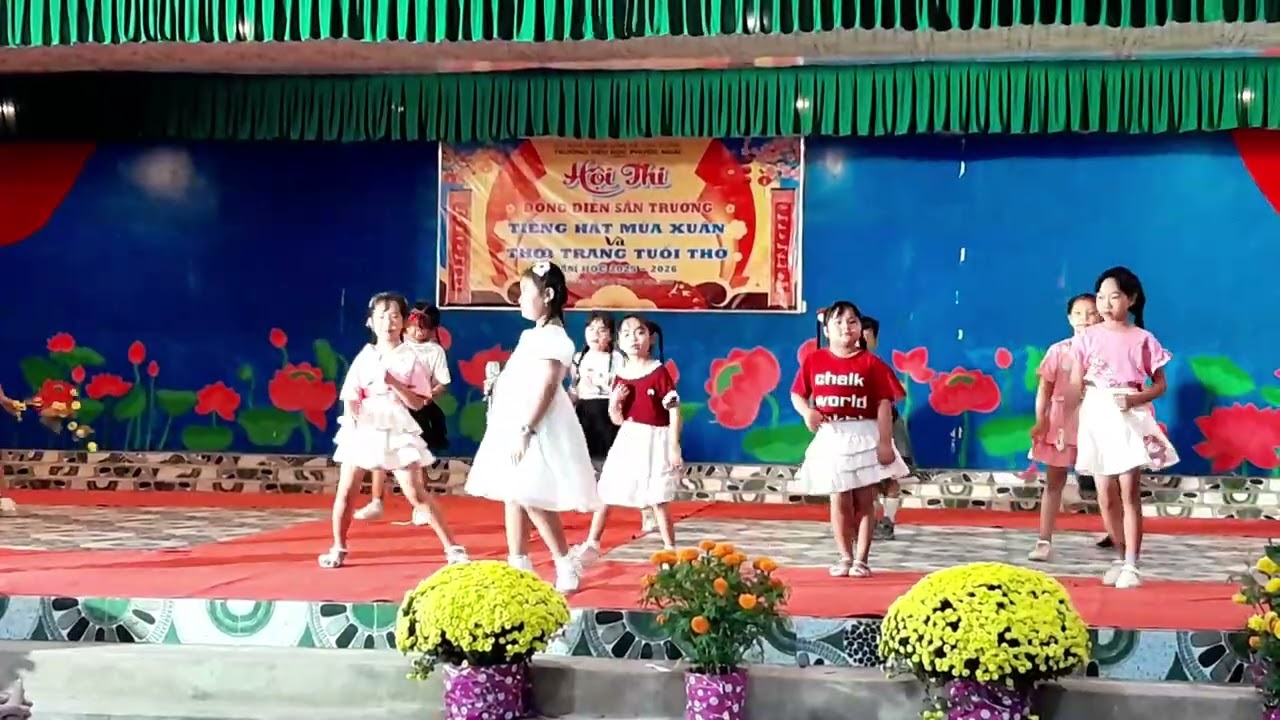 Hát múa Mùa xuân ơi - Lớp 2.1