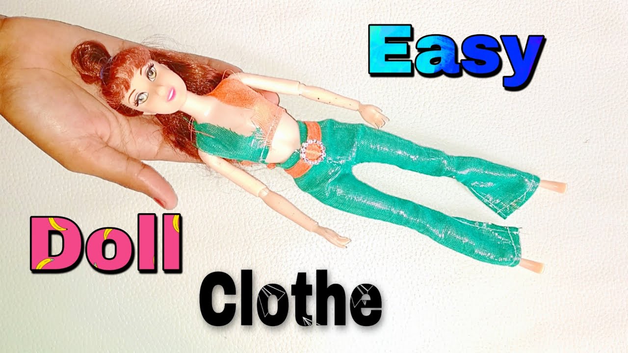 Making Easy Clothes For Barbie | D creating Extra