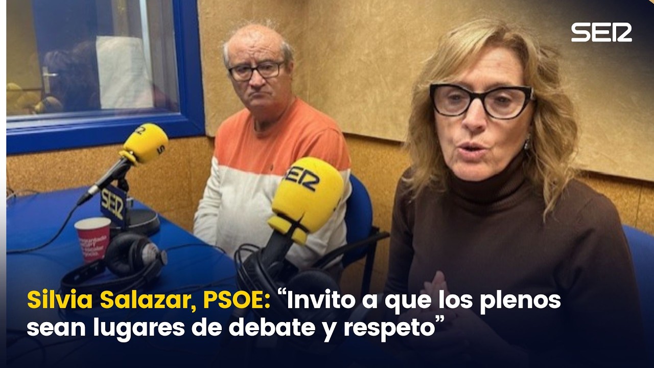 Silvia Salazar y José María Romance, PSOE, en Hoy por Hoy Huesca