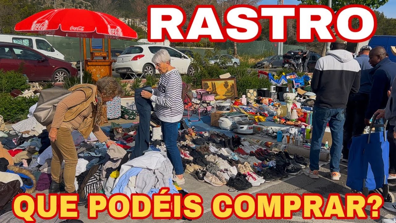 AUTÉNTICO Rastro de España - Que podeis COMPRAR aqui?!