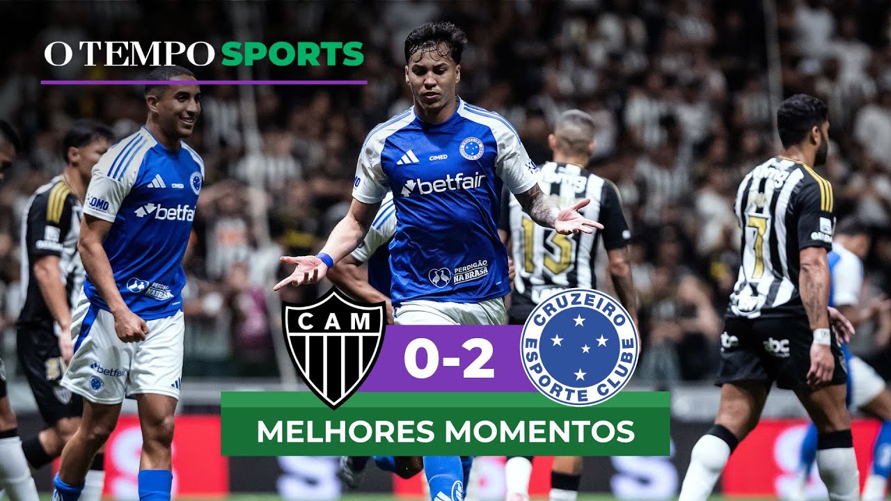 ATLÉTICO 0x2 CRUZEIRO - Veja os MELHORES MOMENTOS da partida pela Copa do Brasil