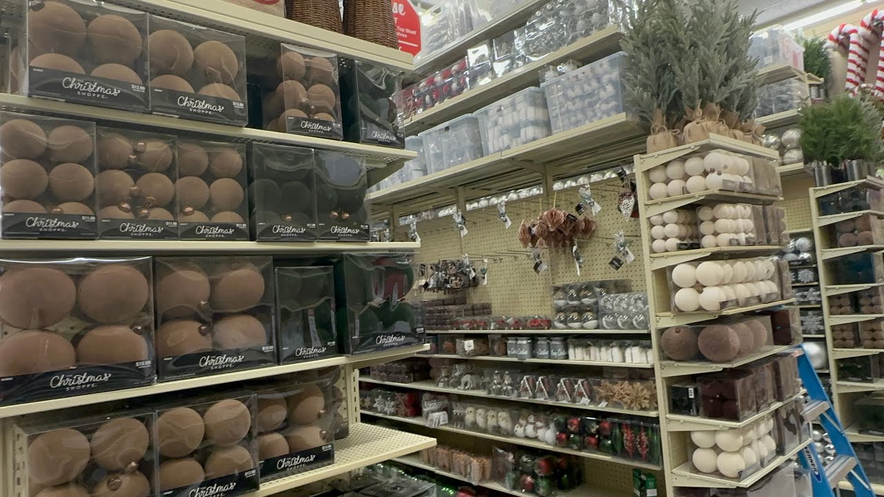 ENTIRE STORE | ALL OF HOBBY LOBBY CHRISTMAS DECOR PART 2 WALKTHROUGH #christmas