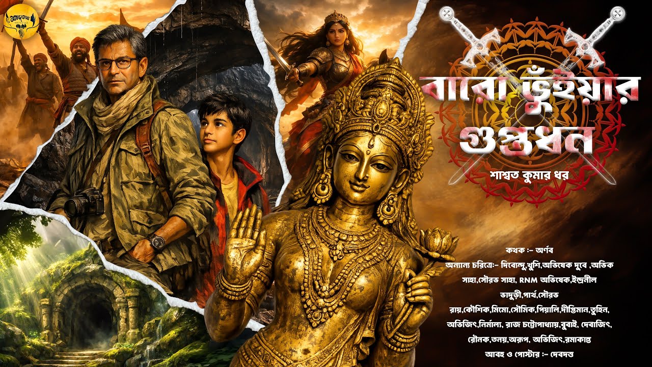 গুপ্তধনের গল্প - বারো ভুঁইয়ার গুপ্তধন | Goyenda Golpo | Treasure Hunt | Sunday Suspense 