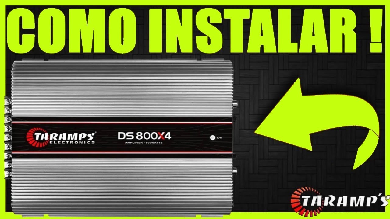 Como instalar módulo taramps DS 800x4 #ALANROD